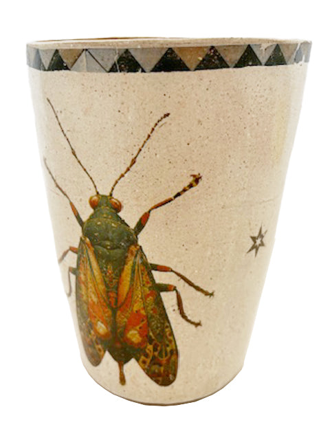 Vaso curto Libélula