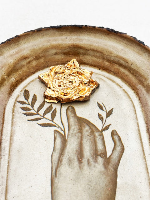 Pratinho com Moldura Bouquet