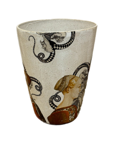 Vaso Curto Rainhas Off White
