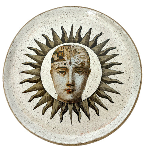 Prato com Borda Eye in The Sky