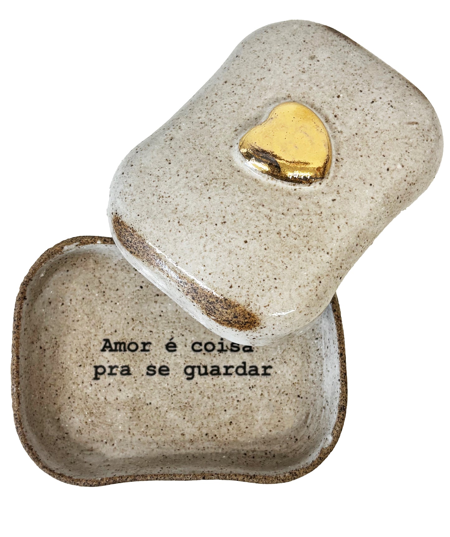 Caixinha-Saboneteira Especial AMOR MAIOR QUE EU