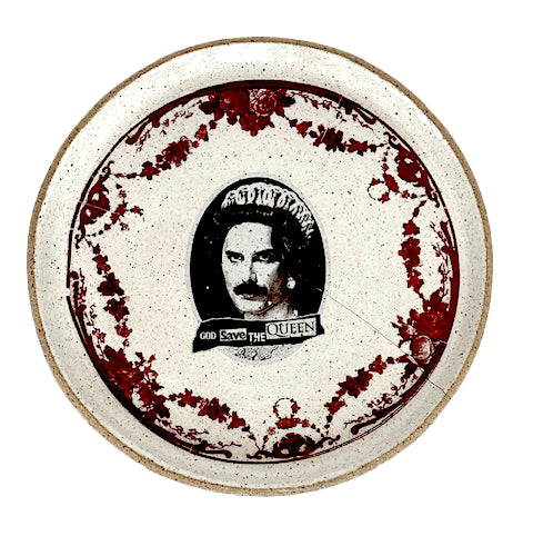 Prato com borda Queen