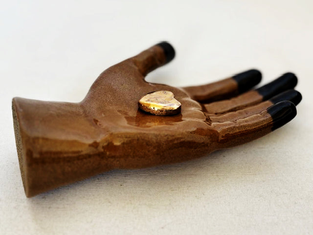 Mãozinha Coração Brilhante