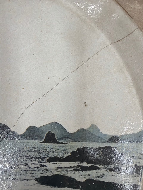 Prato com borda Ipanema