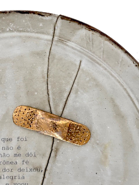Prato com Borda Poesia