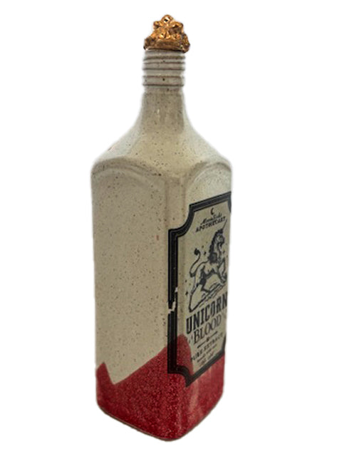 Garrafa em Cerâmica Unicorn Blood