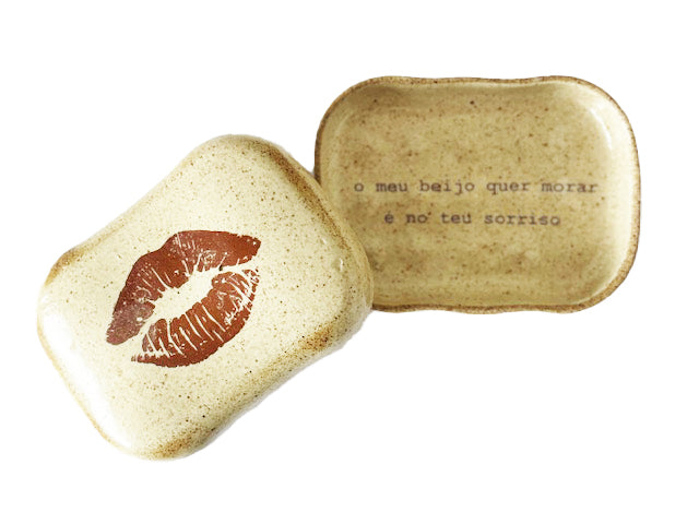 Caixinha-Saboneteira Beijo