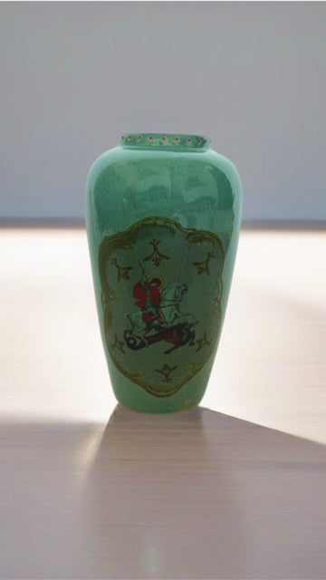 Vaso Longo São Jorge Turquesa