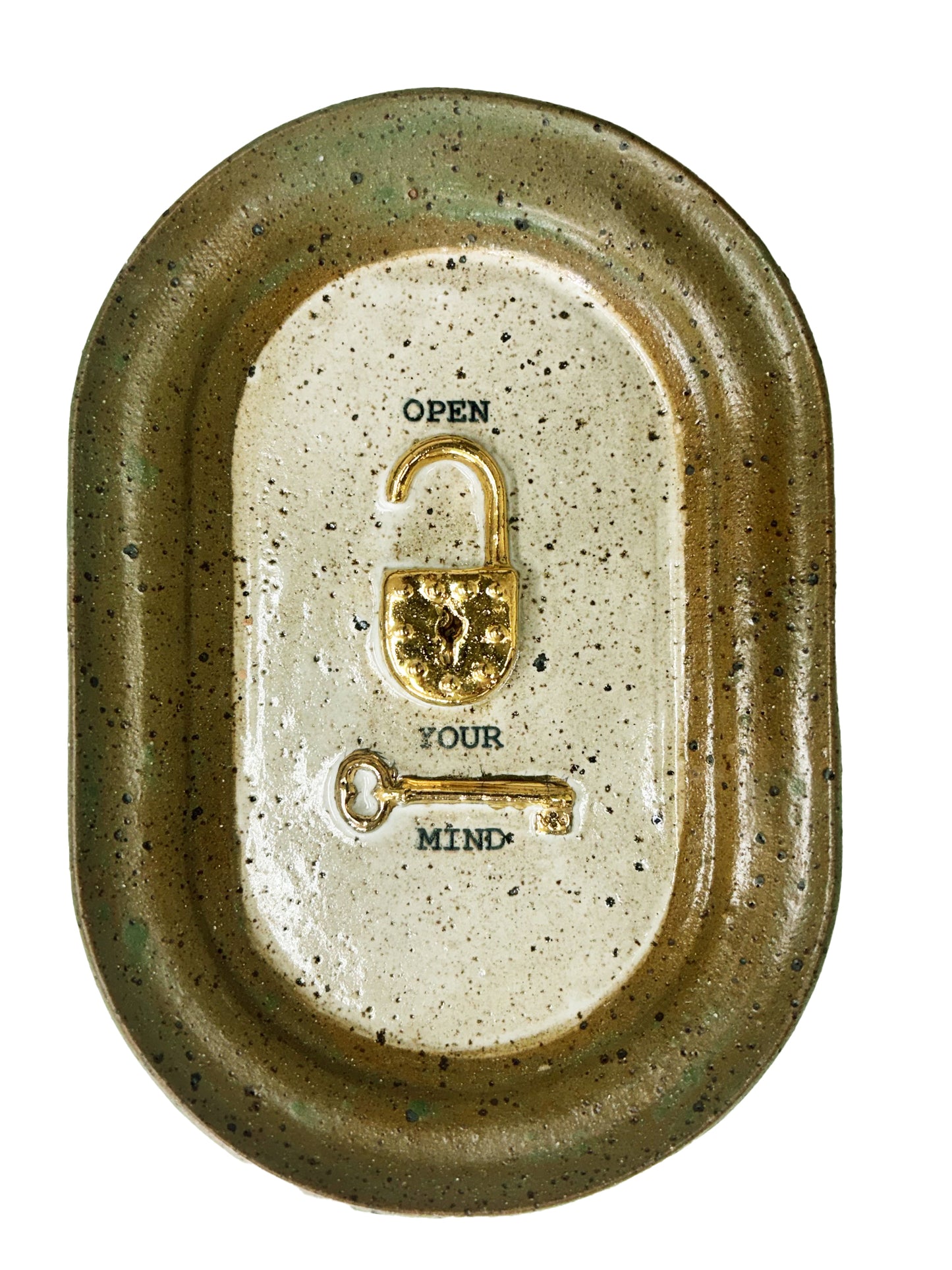 Pratinho com Moldura OPEN YOUR MiND