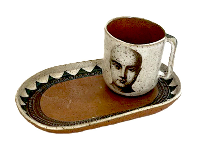 Prato e Caneca Marrakesh