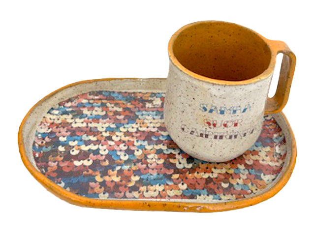 Prato e Caneca Carnaval