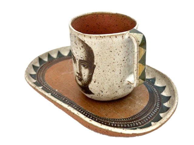 Prato e Caneca Marrakesh