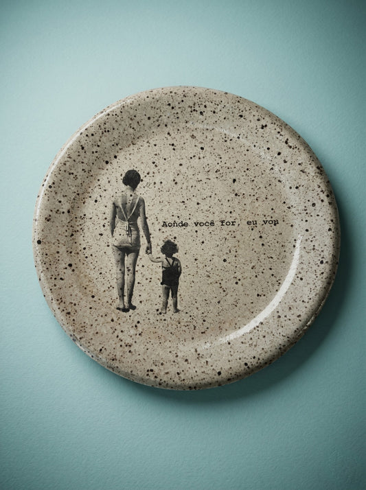 Prato Médio com Moldura Mãe